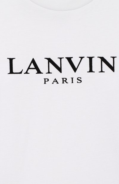 Хлопковый лонгслив LANVIN, арт. 4L8071/LX090/10-14, фото 3