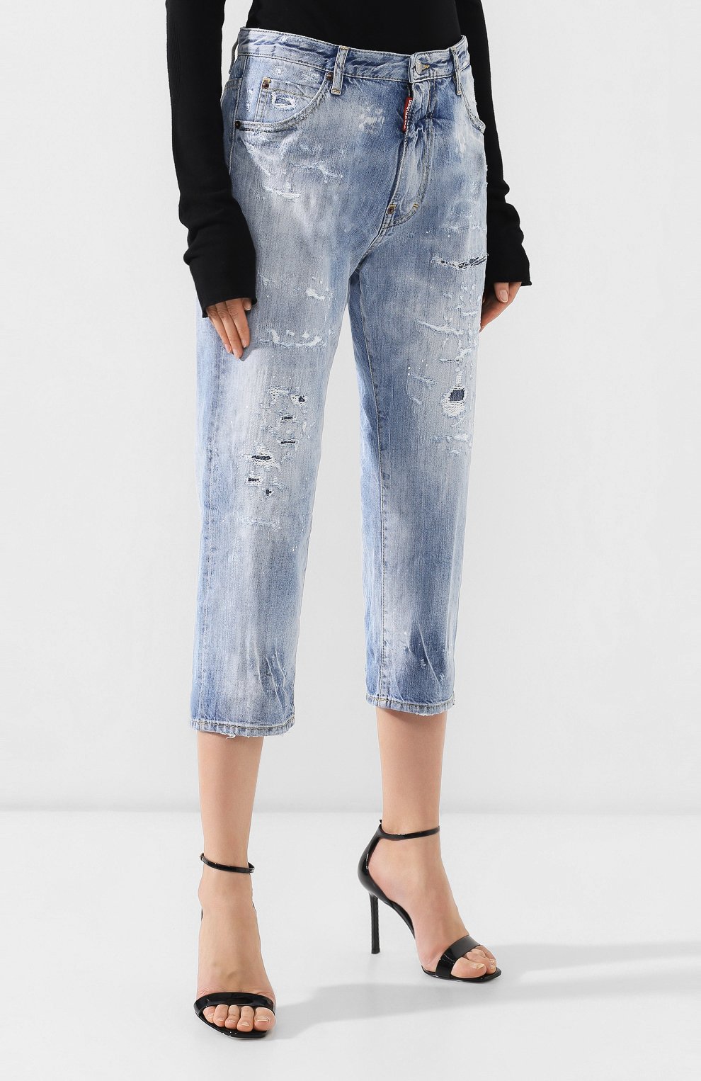 Укороченные джинсы DSQUARED2, арт. S72LB0178/S30309, фото 3