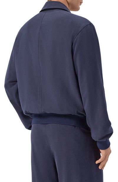 Бомбер из шелка и льна GIORGIO ARMANI, арт. GM003361/TE20664, фото 4