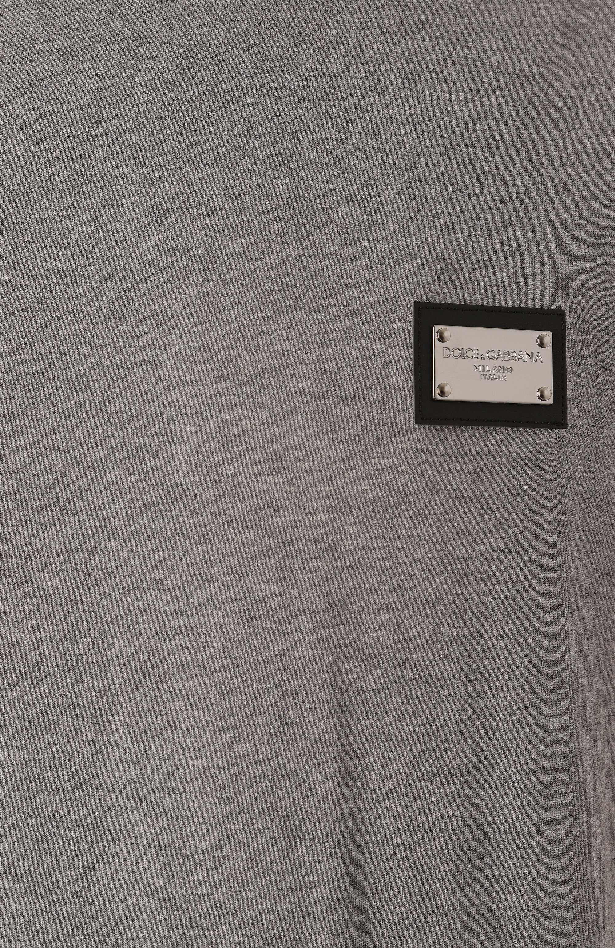 Хлопковая футболка DOLCE & GABBANA, арт. G8PT1T/G7F2I, фото 5