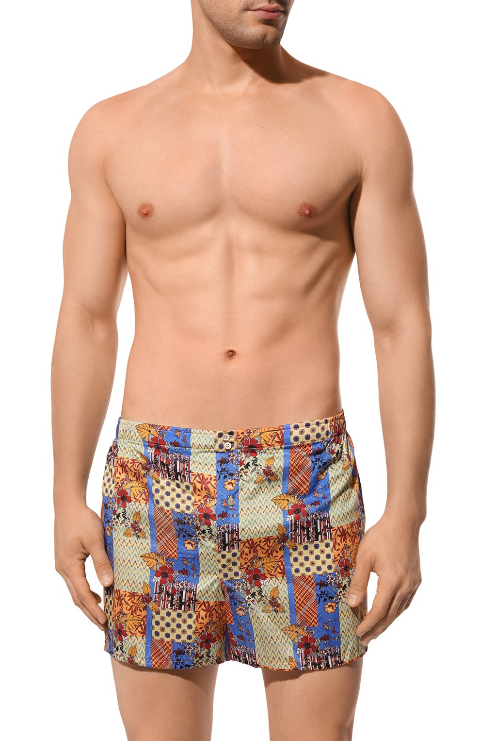 Хлопковые боксеры ZILLI, арт. B0IN04M0100G14019, фото 2