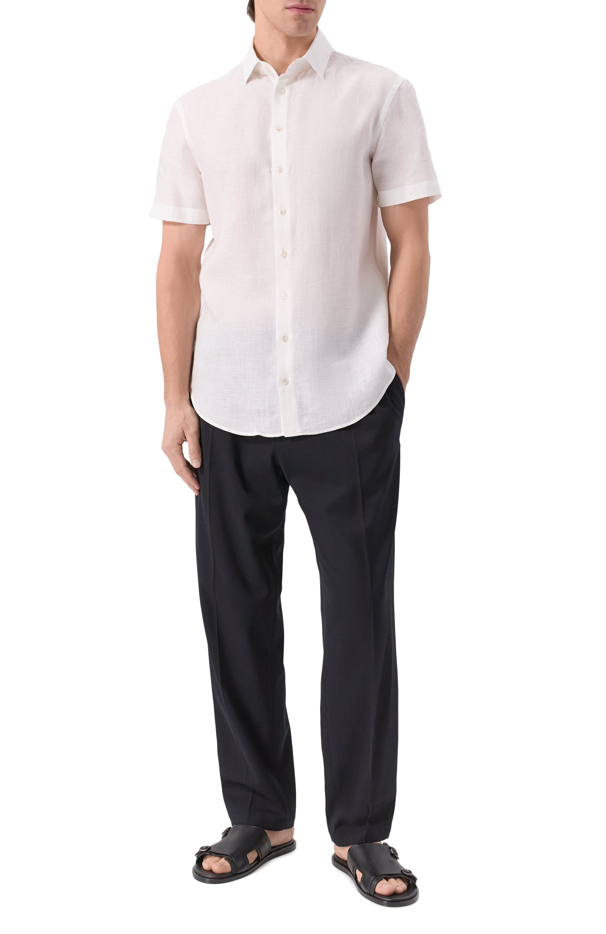 Кожаные шлепанцы erik SANTONI, арт. MCEG16723HC6MGTQ, фото 2