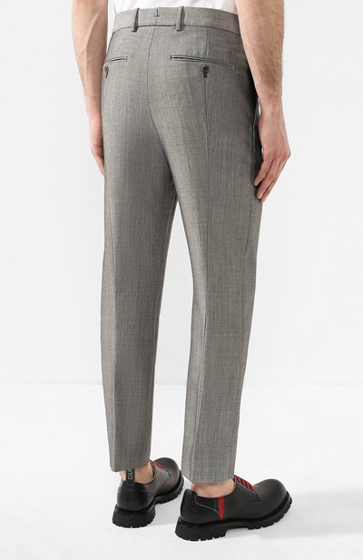 Хлопковые брюки ALEXANDER MCQUEEN, арт. 547716/QMU57, фото 4