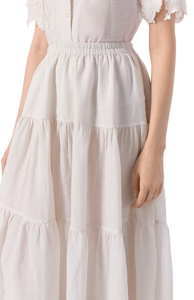 Юбка изо льня и вискозы MAURIZIO, арт. W04150781, фото 5