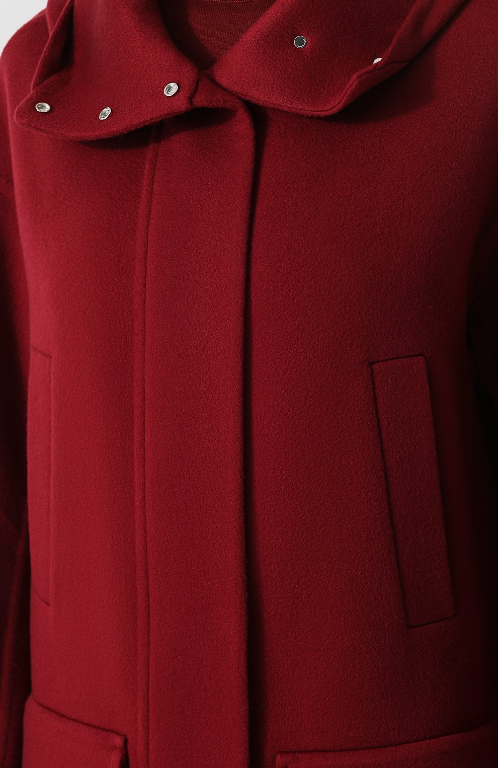 Кашемировое пальто с капюшоном и накладными карманами LORO PIANA, арт. FAI2824, фото 5