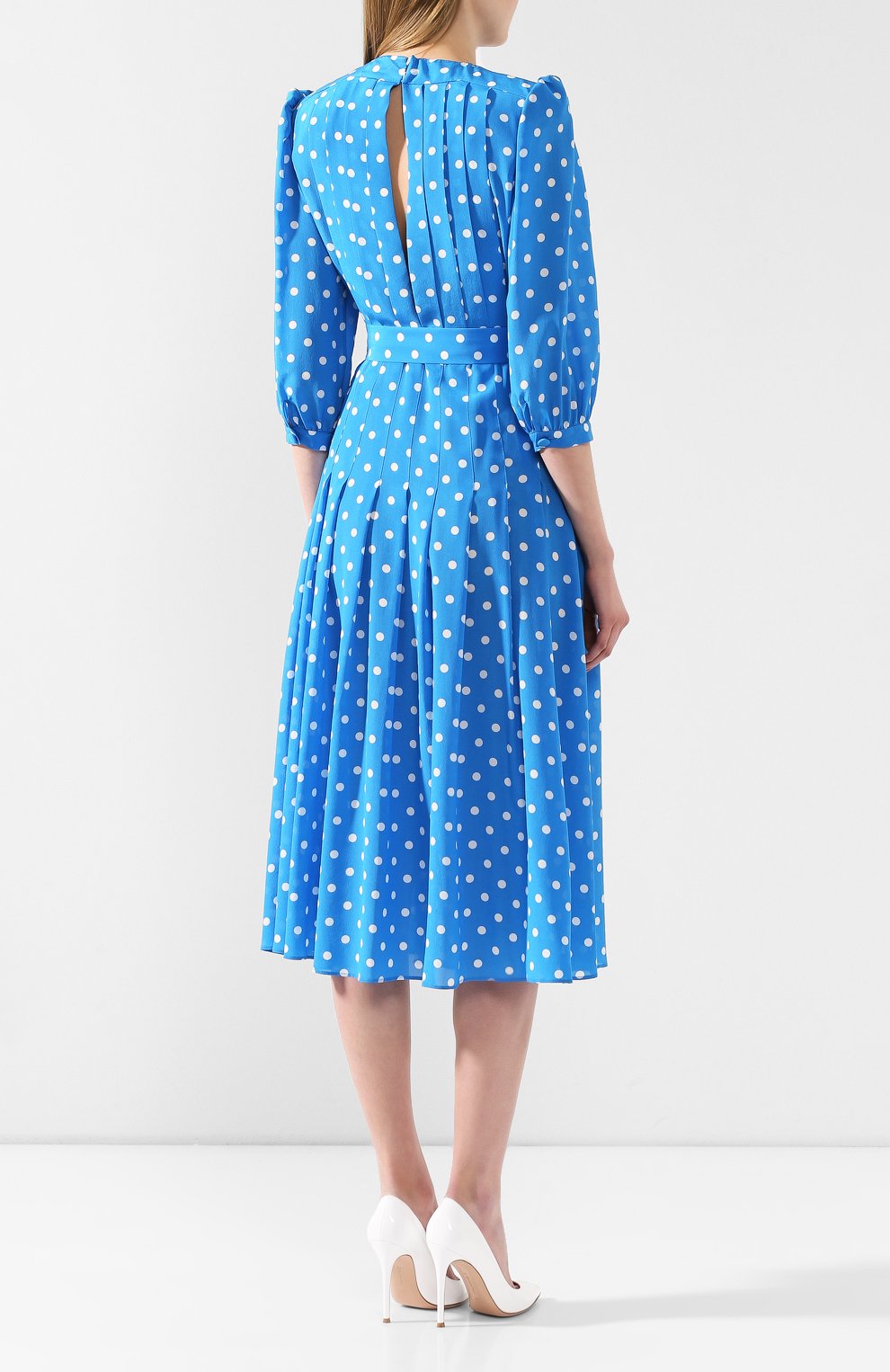 Шелковое платье ALESSANDRA RICH, арт. FAB2016-F2818, фото 4