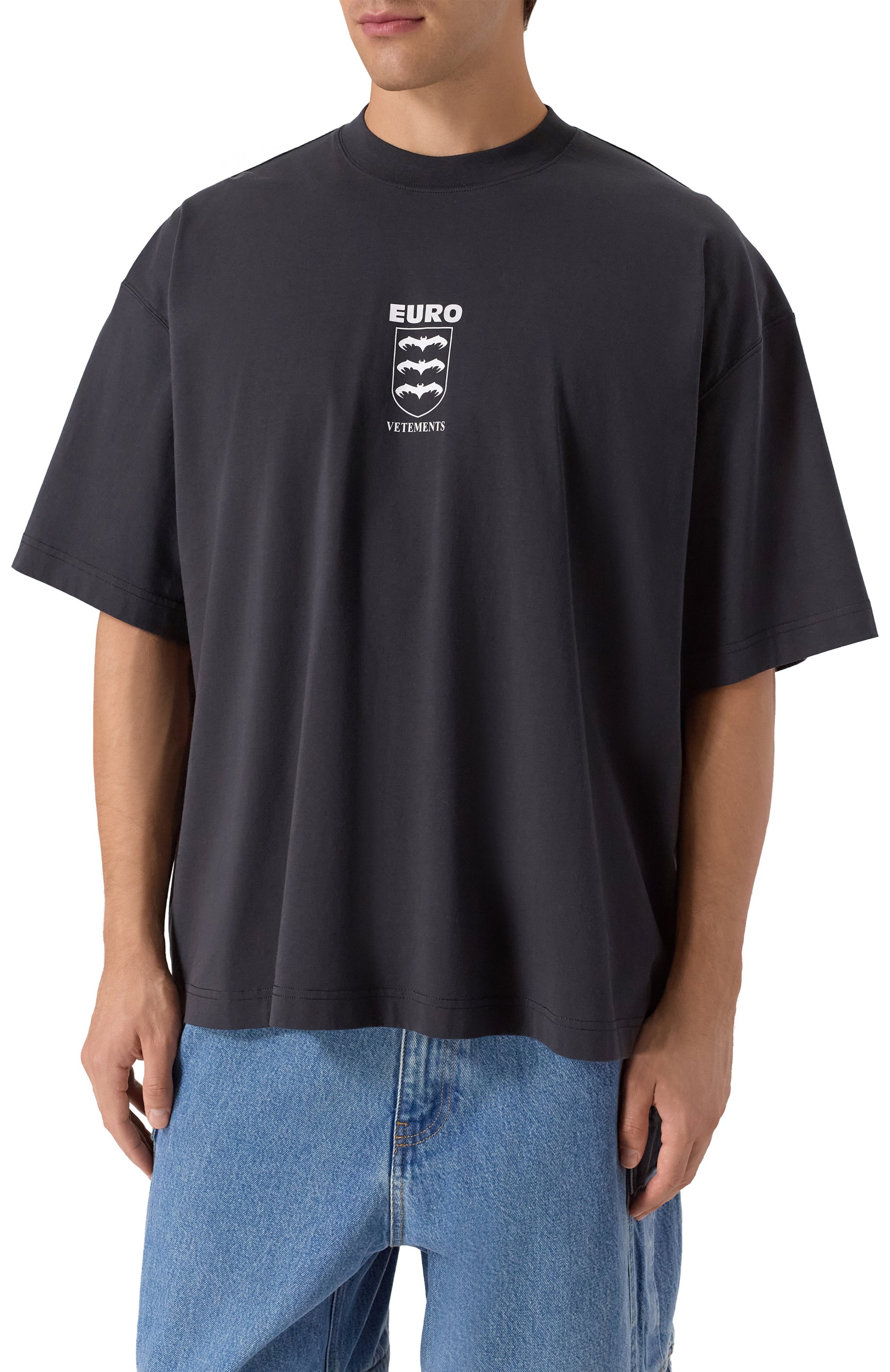 Хлопковая футболка VETEMENTS, арт. UH76TR650B, фото 3