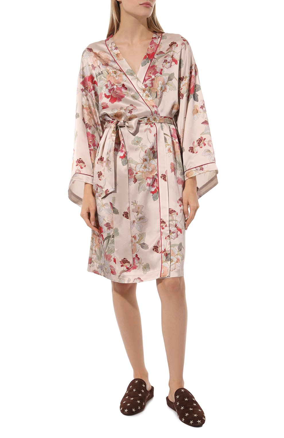 Шелковый халат LUNA DI SETA, арт. VLST61022, фото 2