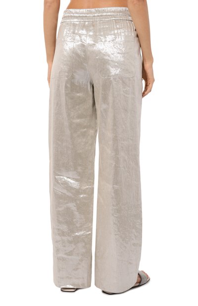 Льняные брюки BRUNELLO CUCINELLI, арт. ML155P8538, фото 4