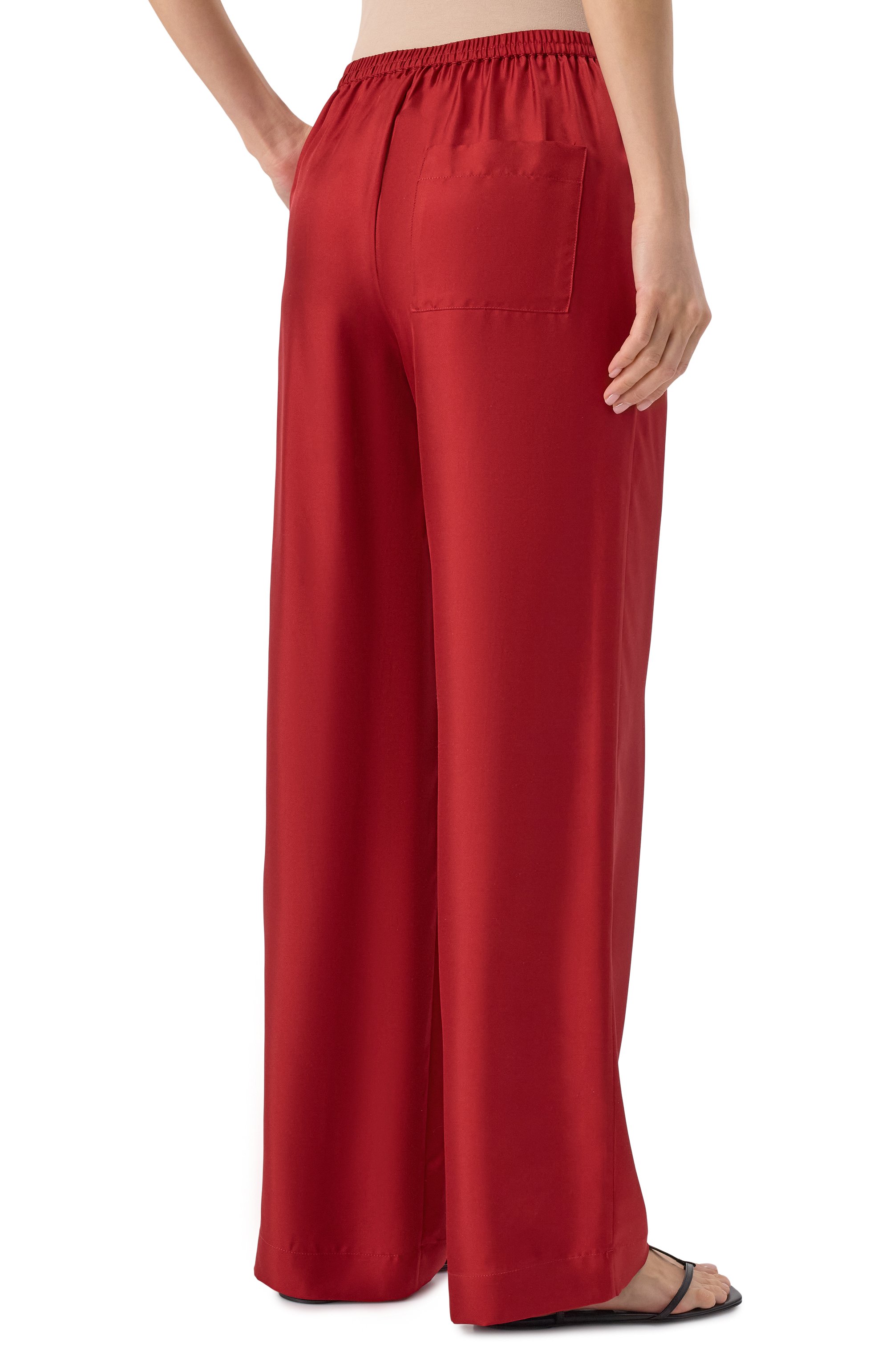 Шелковые брюки LOULOU DE SAISON, арт. ALERA, фото 4