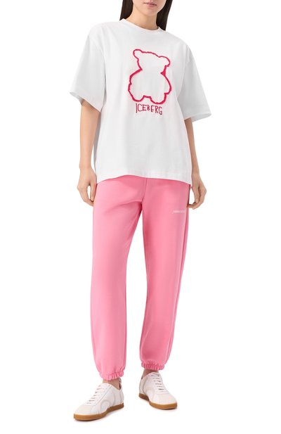 Хлопковая футболка ICEBERG, арт. F5B2/6327, фото 2