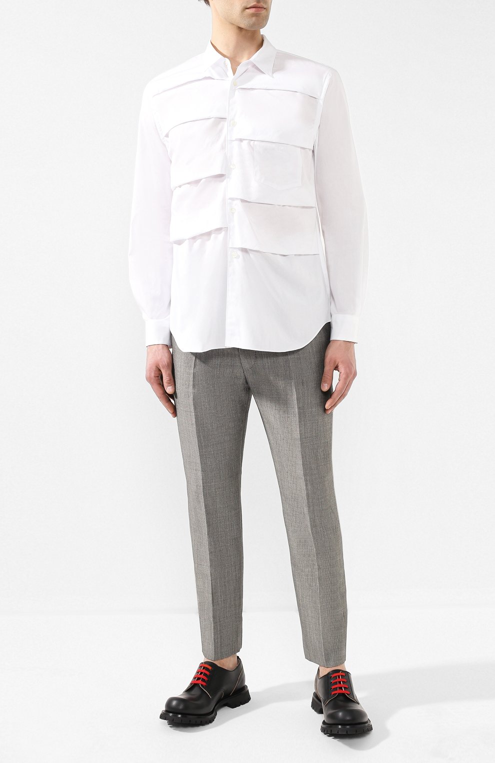 Хлопковые брюки ALEXANDER MCQUEEN, арт. 547716/QMU57, фото 2