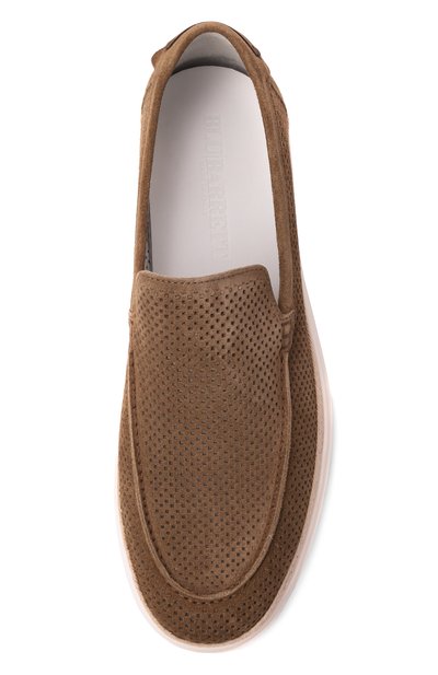 Замшевые лоферы clio BLU BARRETT, арт. PIAN-13463.3/LIGHT CASHEMERE, фото 5