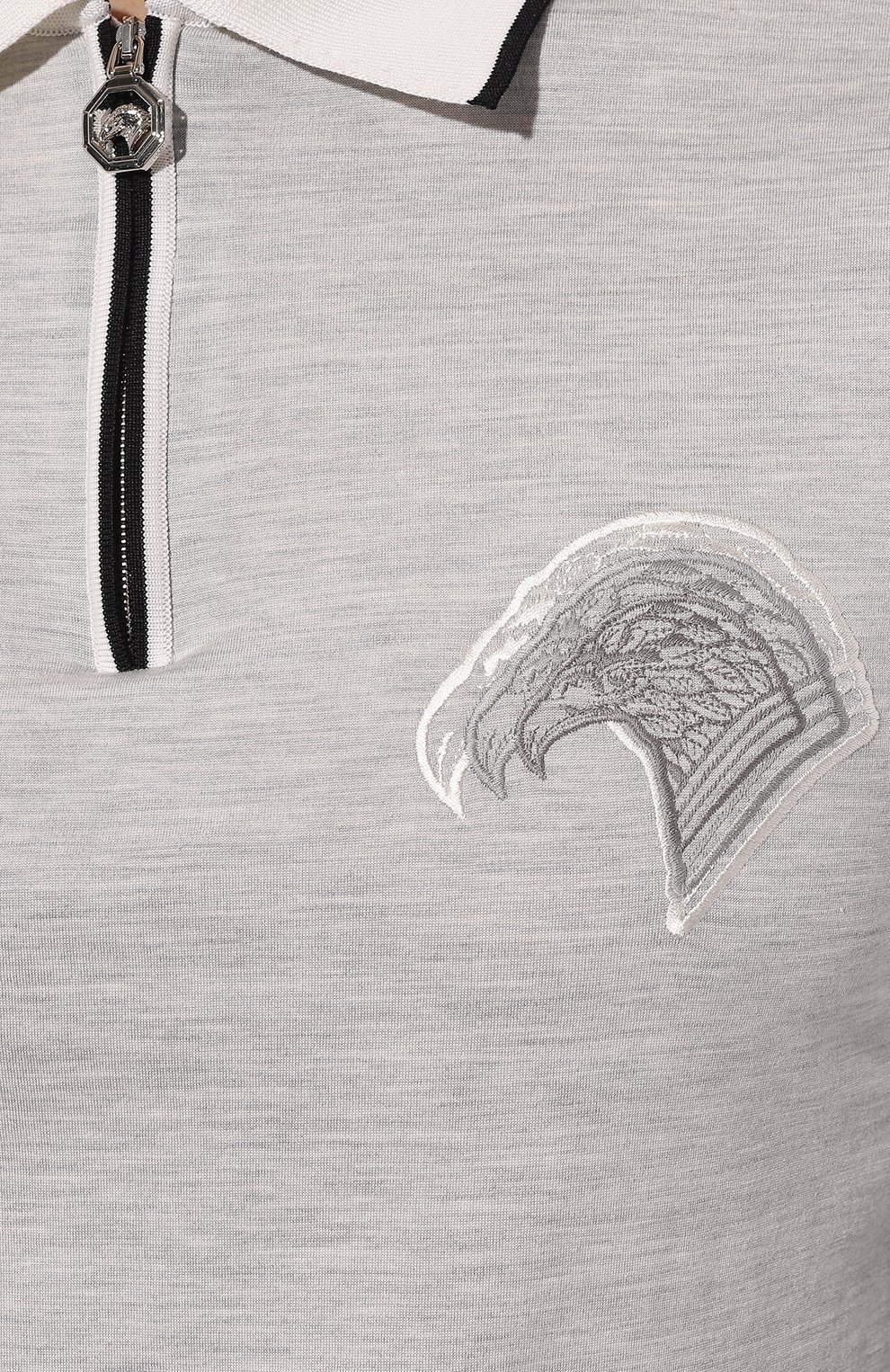 Поло из шелка и хлопка STEFANO RICCI, арт. K818919P31/T23271, фото 5