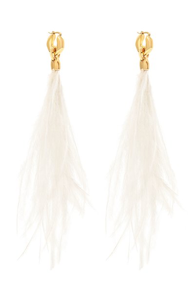 Серьги JIL SANDER, арт. J12VG0028 J12036/G0LD, фото 4