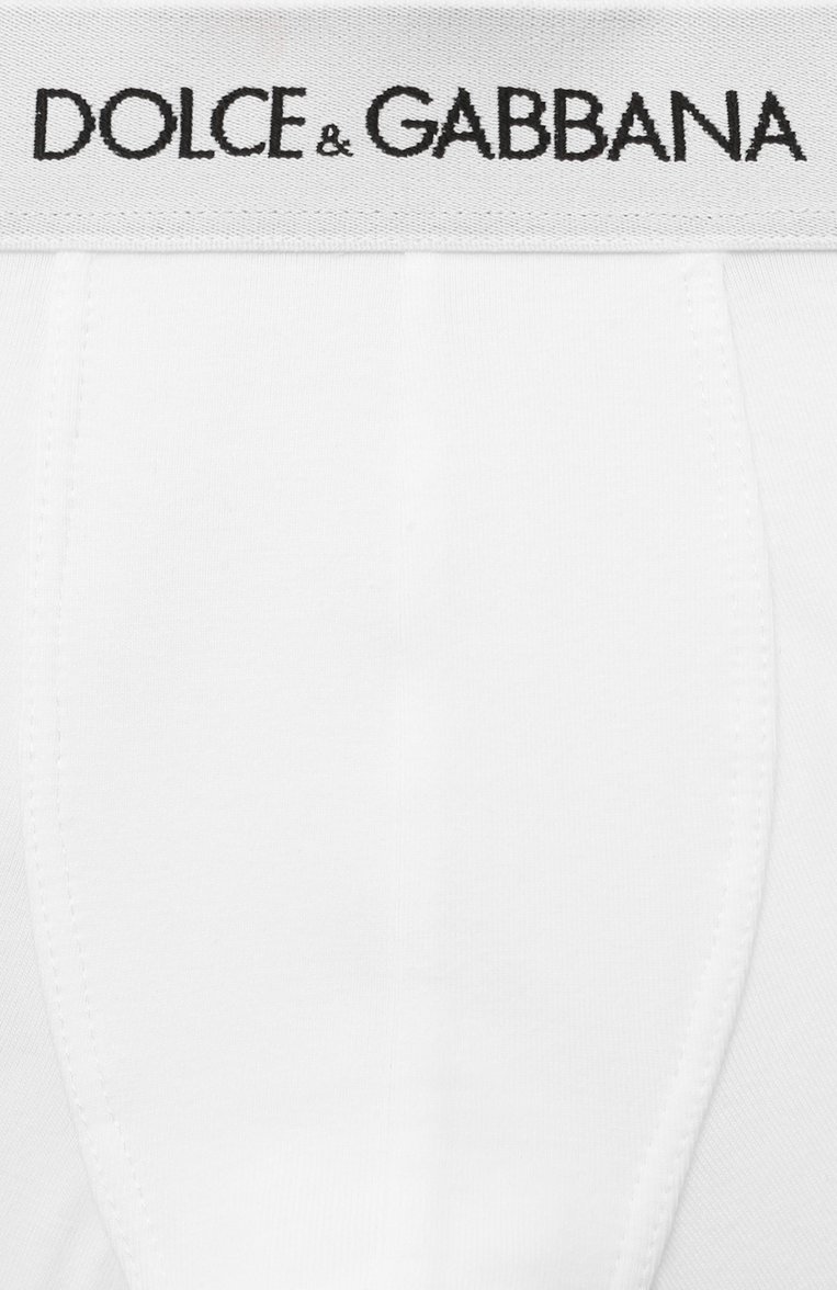 Детские комплект из двух боксеров DOLCE & GABBANA белого цвета, арт. L4J701/0N00G | Фото 4 (Материал внешний: Хлопок; Рукава: Короткие; Драгоценные камни: Проставлено; Материал сплава: Проставлено; Ростовка одежда: 4 года | 104 см, 12 лет | 152 см, 3 года | 98 см, 13 - 15 лет | 158 см, 6 лет | 116 см, 10 - 11 лет | 140 - 146см, 5 лет | 110 см, 2 года | 92 см, 8 лет | 128 см)