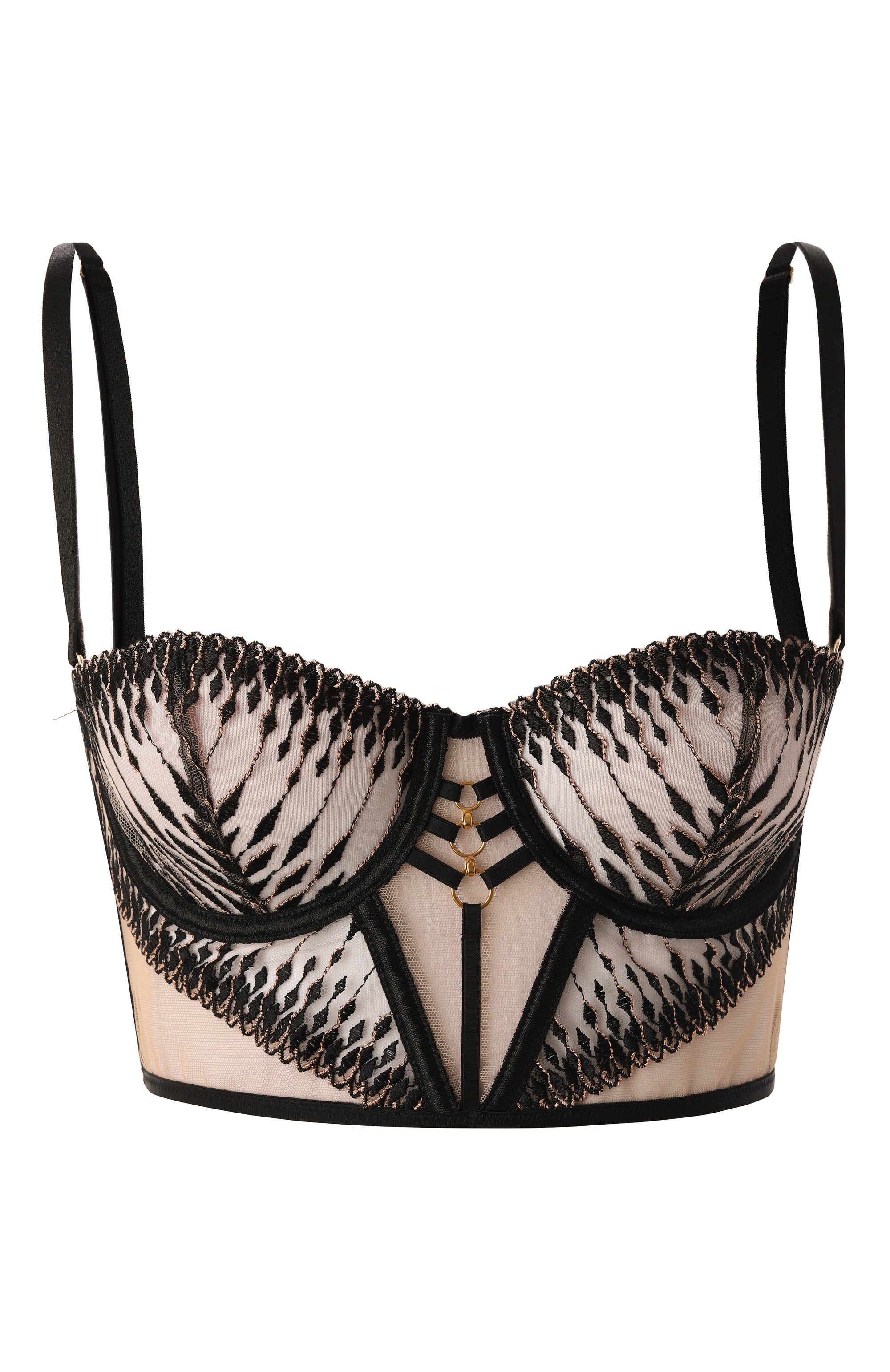 Бюстье AUBADE черного цвета по цене 28680 руб., арт. 3D36, фото 1 Бюстье AUBADE, арт. 3D36, фото 1