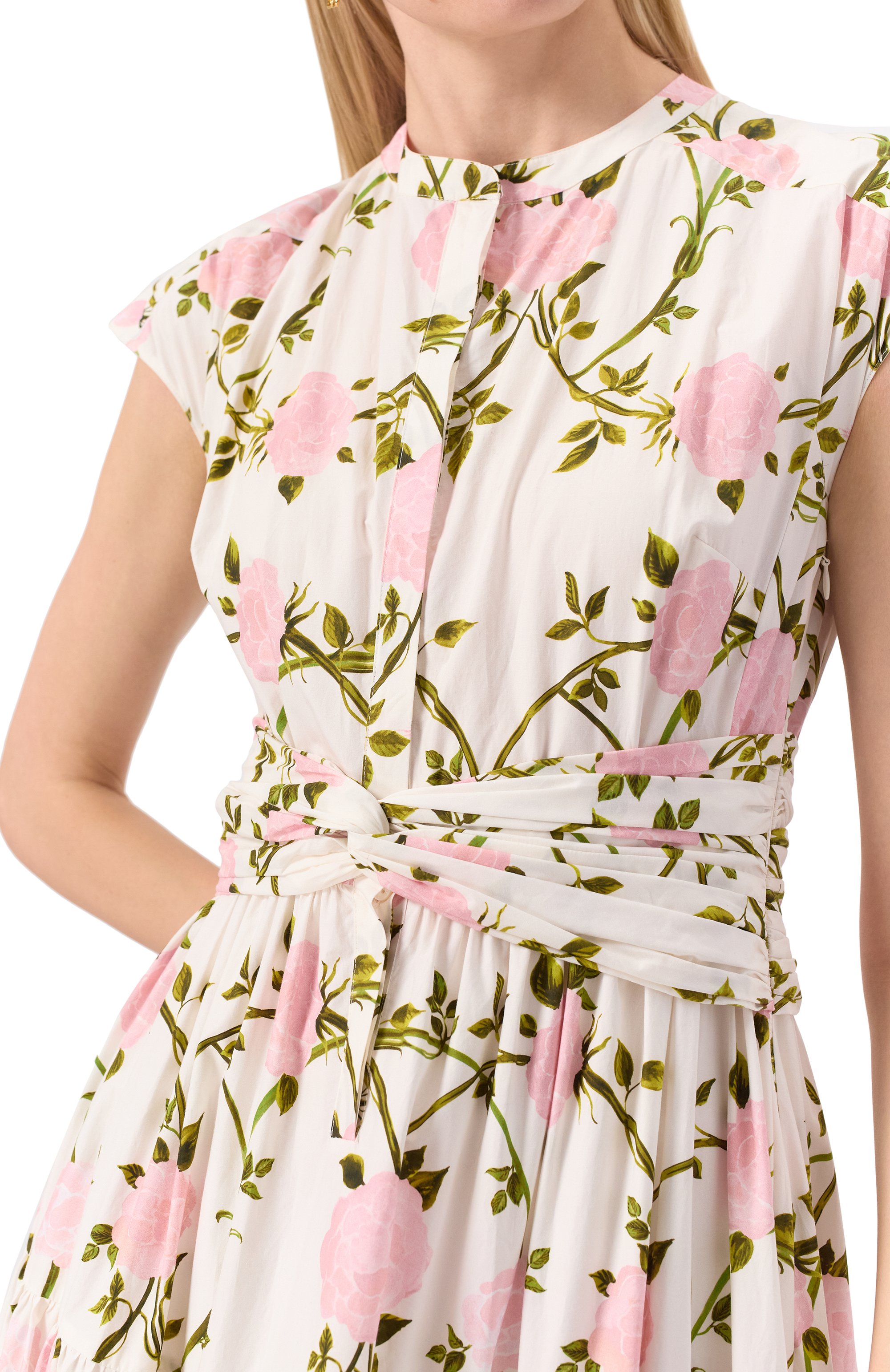 Хлопковое платье GIAMBATTISTA VALLI, арт. 25SSPVTE5261-31PRI, фото 5