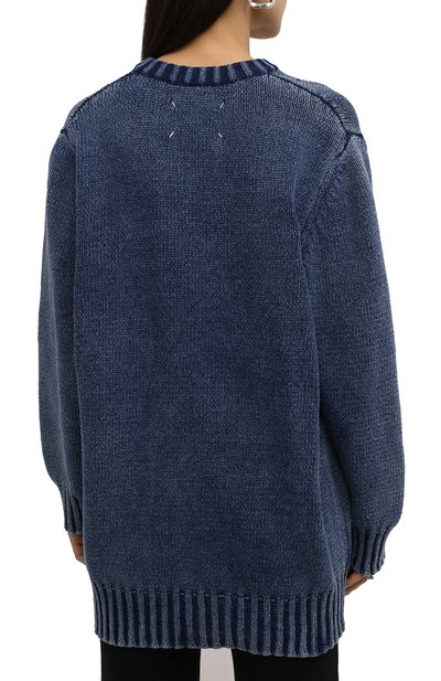 Хлопковый свитер MAISON MARGIELA, арт. S51GP0233/S17863, фото 4