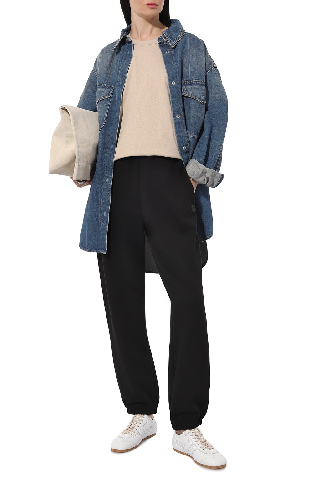 Хлопковые джоггеры ACNE STUDIOS, арт. FA-UX-TR0U000100, фото 2