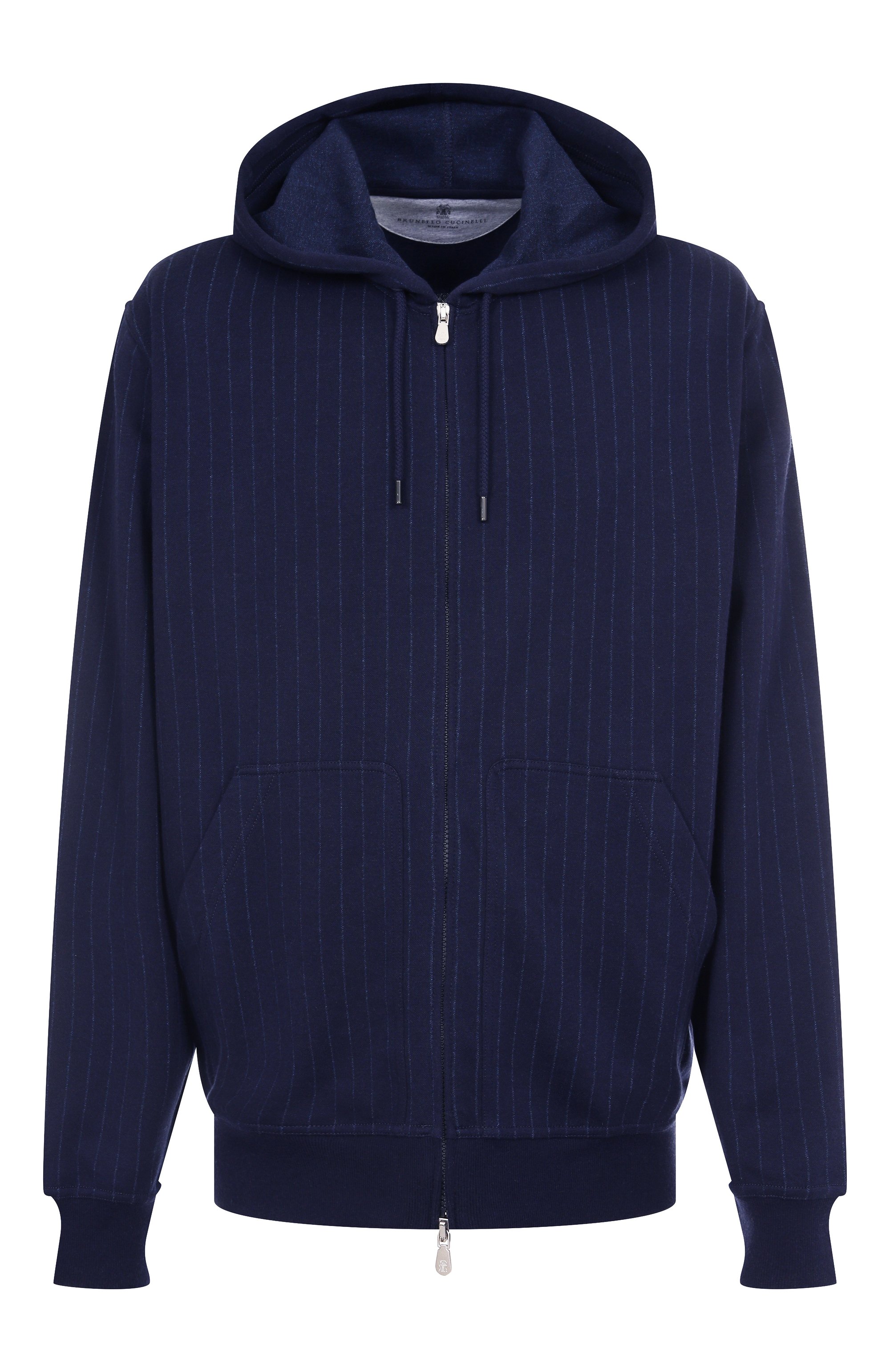 Толстовка из хлопка и кашемира BRUNELLO CUCINELLI, арт. MM8339069G, фото 1