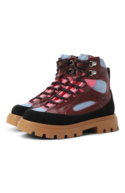 Комбинированные ботинки MARNI, арт. 82065/28-35