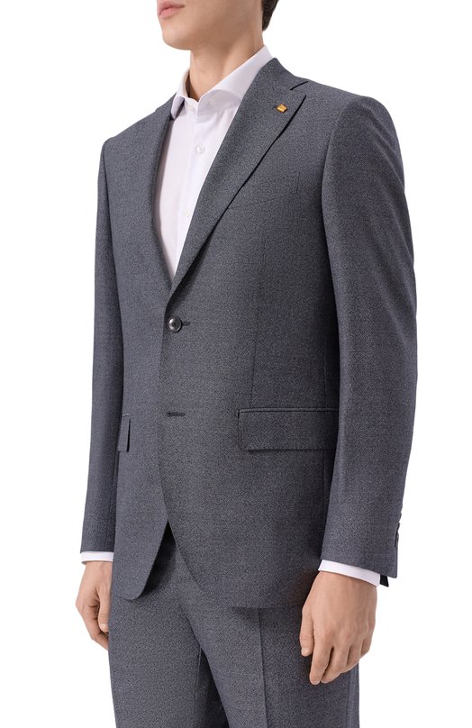 Шерстяной костюм Sartoria Latorre A6I7EF/UI0622 Серый  A6I7EF/UI0622 Фото 2