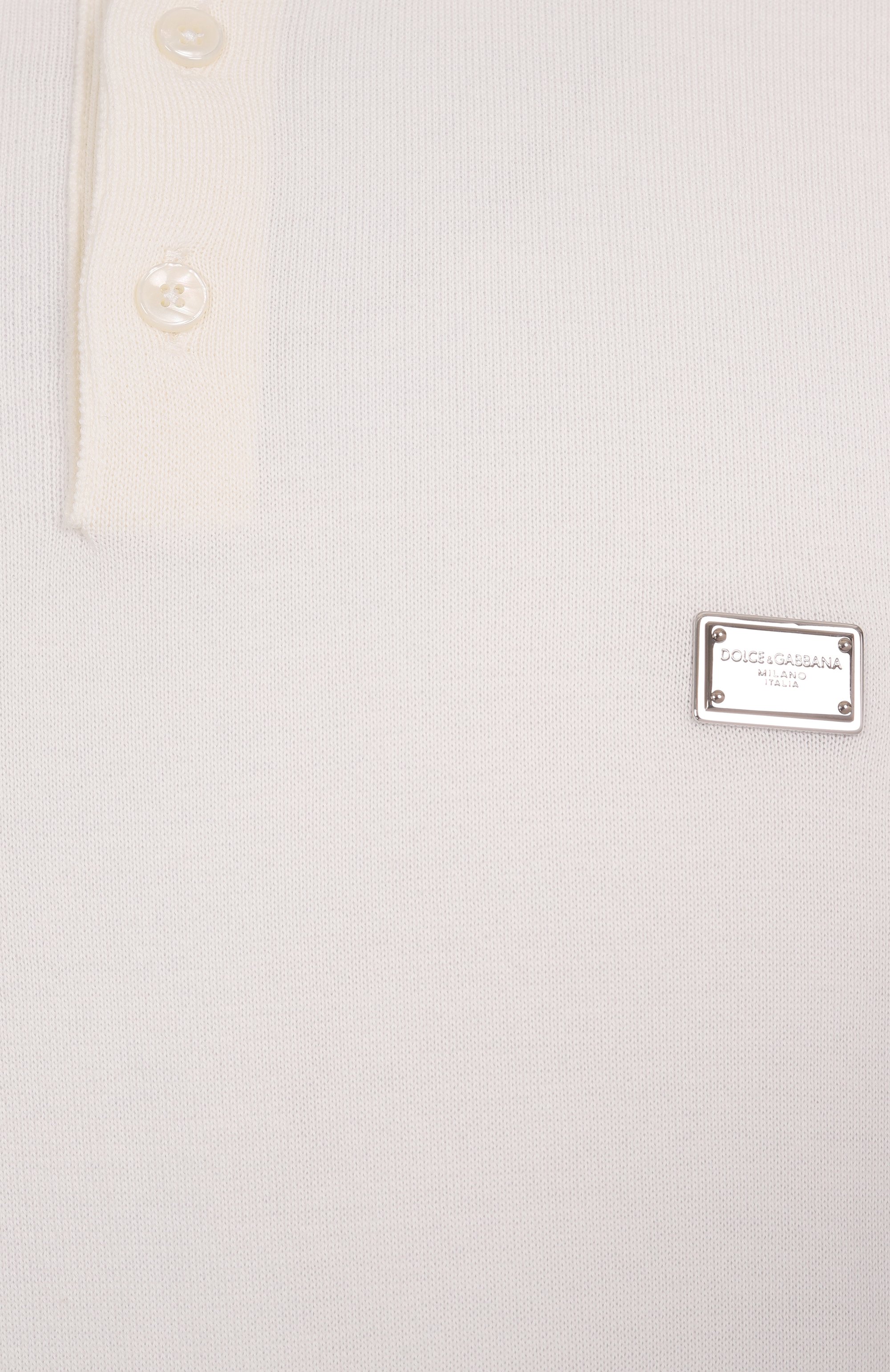 Хлопковое поло DOLCE & GABBANA, арт. GXZ02T/JBCE9, фото 6