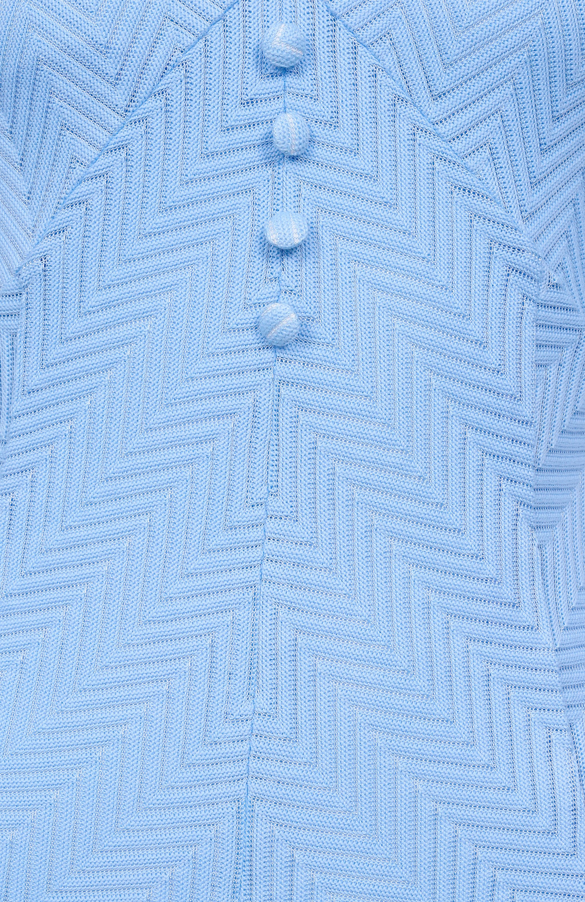 Платье из хлопка и вискозы MISSONI, арт. DS25SG1J/BR00JC, фото 6