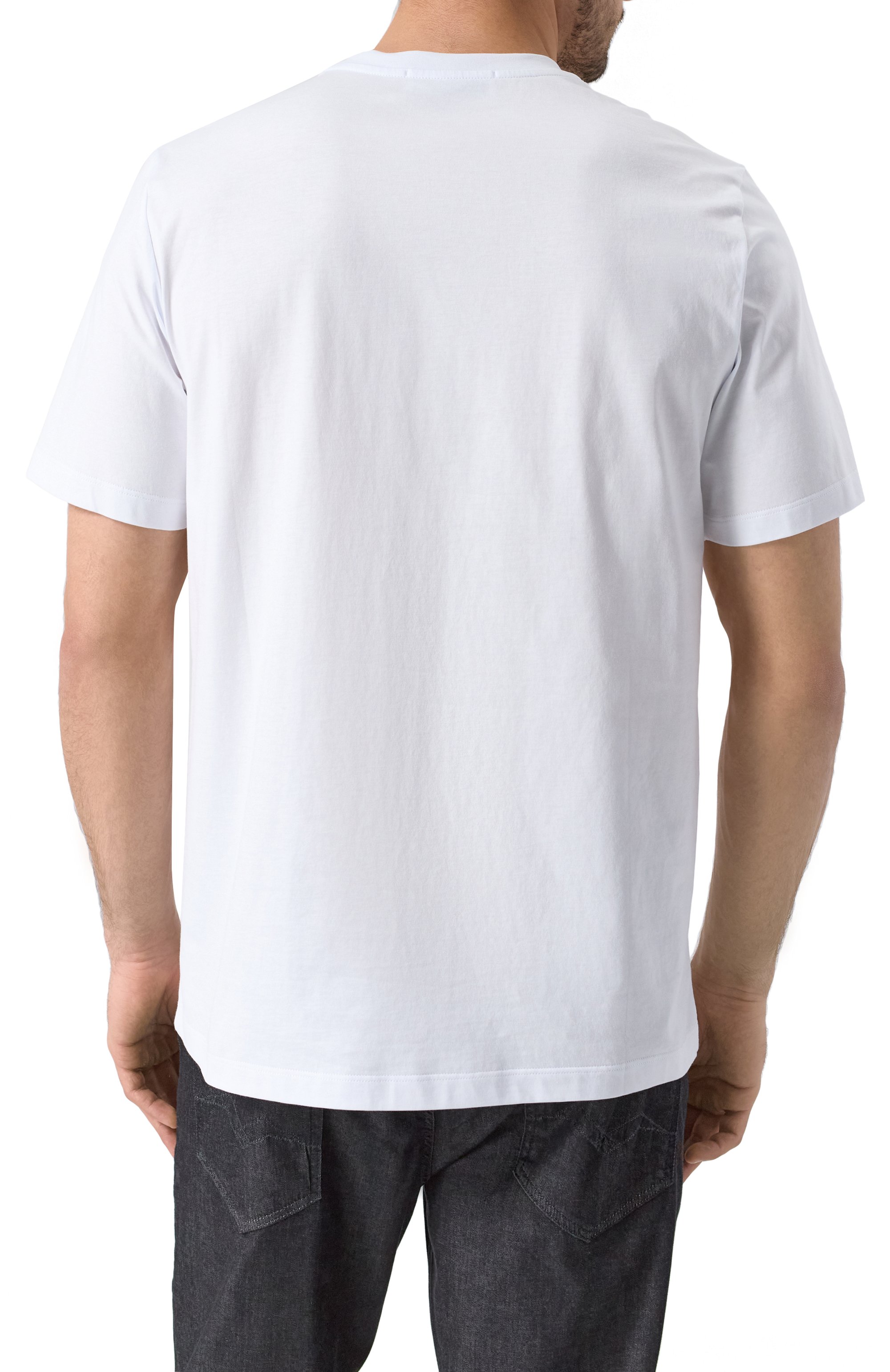 Хлопковая футболка MSGM, арт. 2000MM510/200002, фото 4