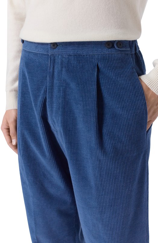 Вельветовые брюки MVST M25.1MM.T410/W01 Синий  M25.1MM.T410/W01 Фото 5