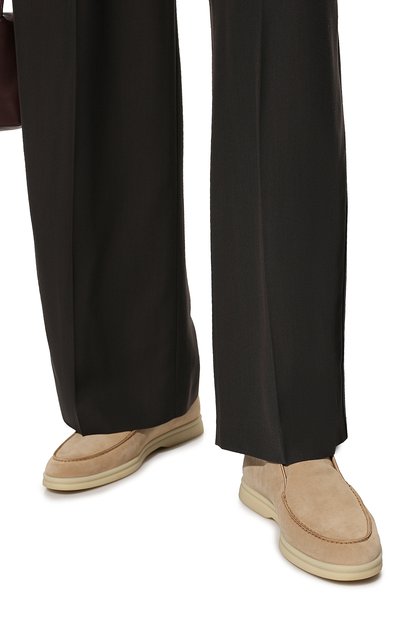 Замшевые ботинки open walk LORO PIANA, арт. FAE9959, фото 3