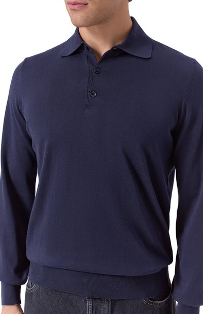 Хлопковое поло BRUNELLO CUCINELLI, арт. M29800135, фото 5