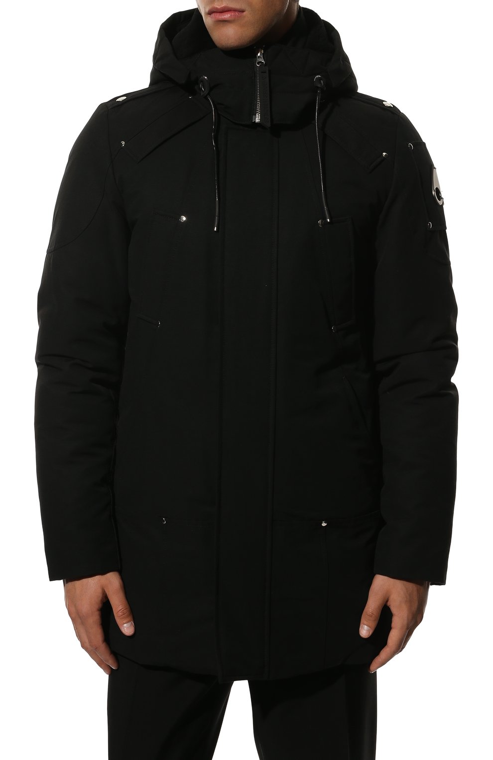 Пуховая парка MOOSE KNUCKLES черного цвета по цене 120000 руб., арт. M39MP261N, фото 3 Пуховая парка MOOSE KNUCKLES, арт. M39MP261N, фото 3