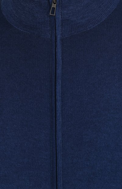 Кашемировый кардиган на молнии с воротником-стойкой LORO PIANA, арт. FAG3520, фото 5