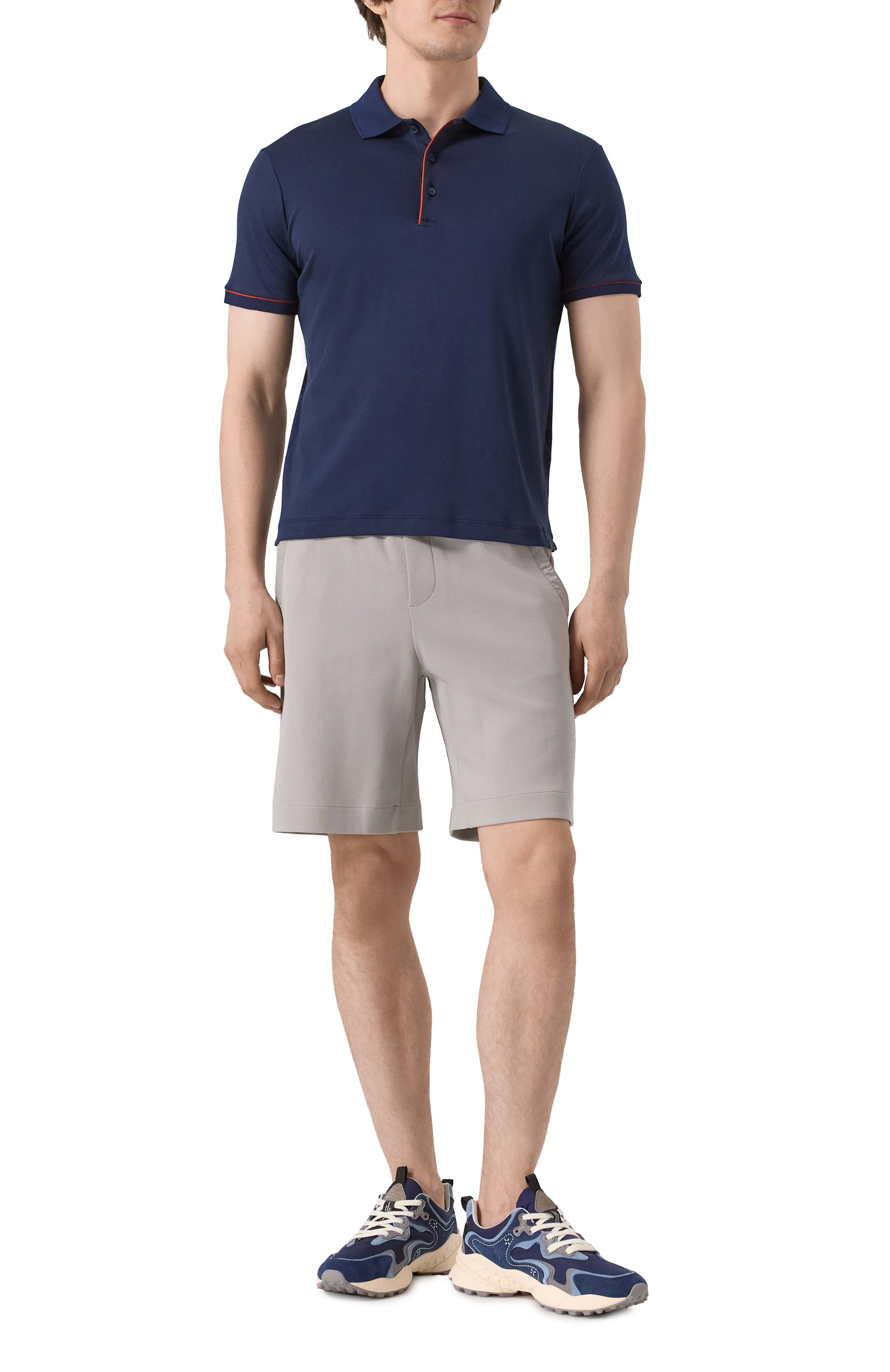 Хлопковое поло PAUL&SHARK, арт. 25411323, фото 2