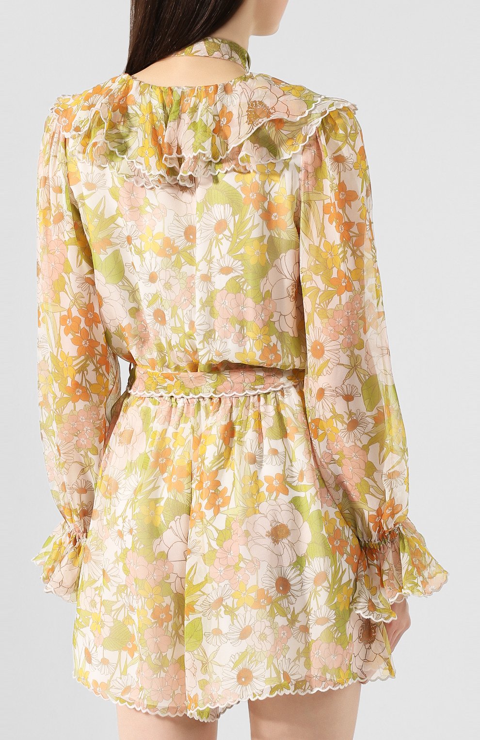 Шелковый комбинезон ZIMMERMANN, арт. 7592YSUP, фото 4