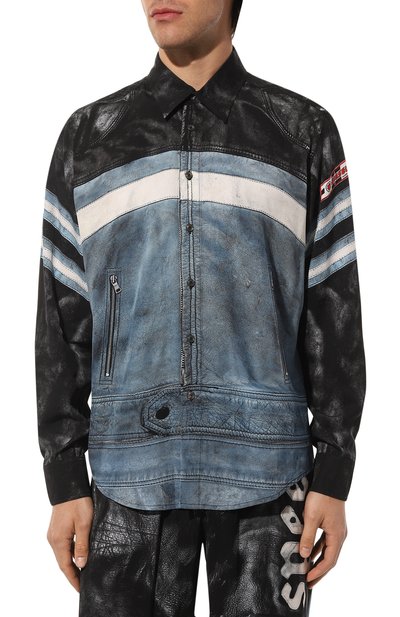 Рубашка из вискозы DIESEL, арт. A08814/0BJAL, фото 3