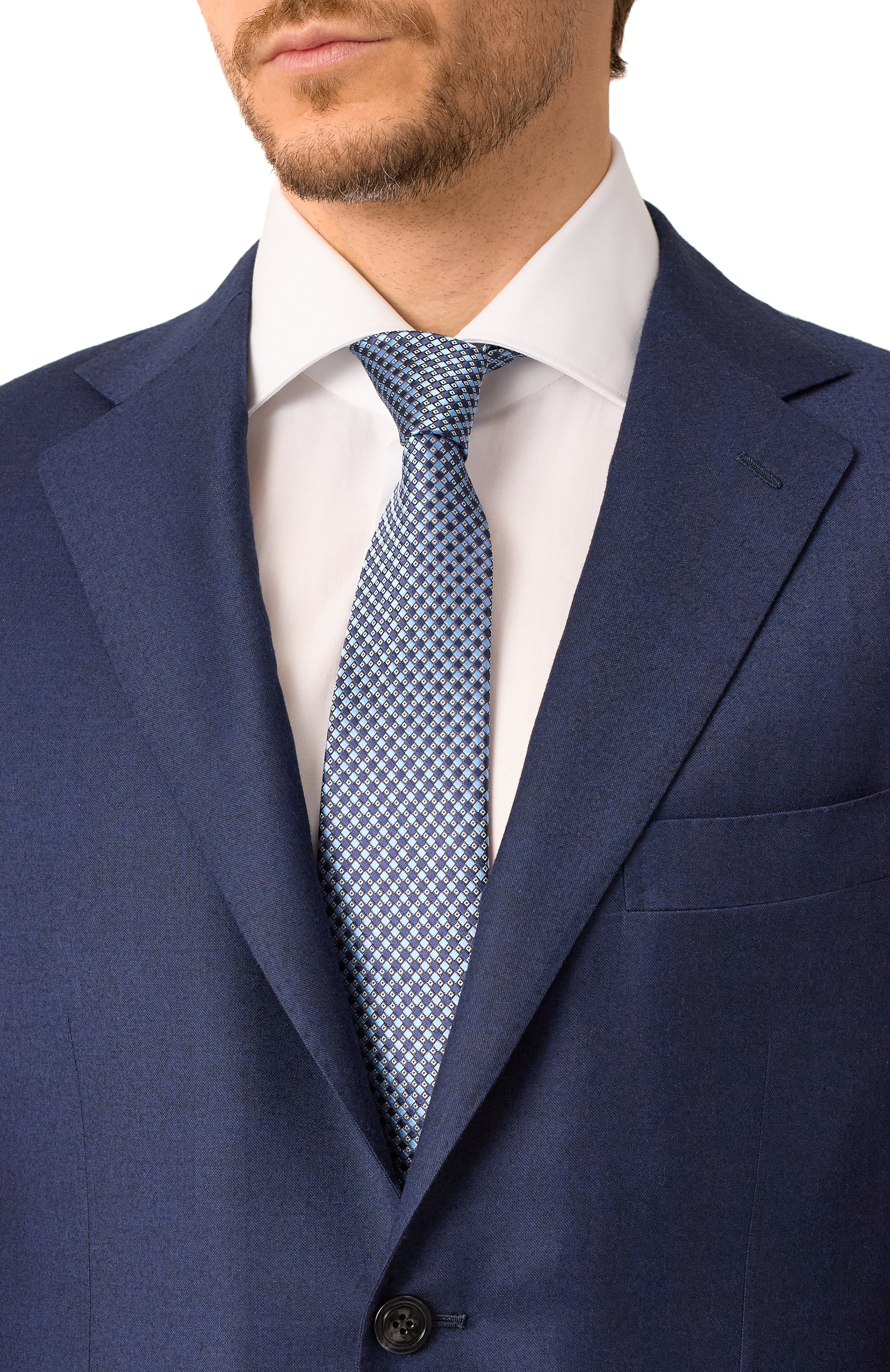 Шелковый галстук CANALI, арт. 18/HJ04236, фото 2