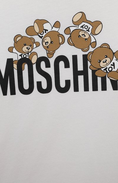 Хлопковый лонгслив MOSCHINO, арт. HU000T/LAA03/4-8, фото 3