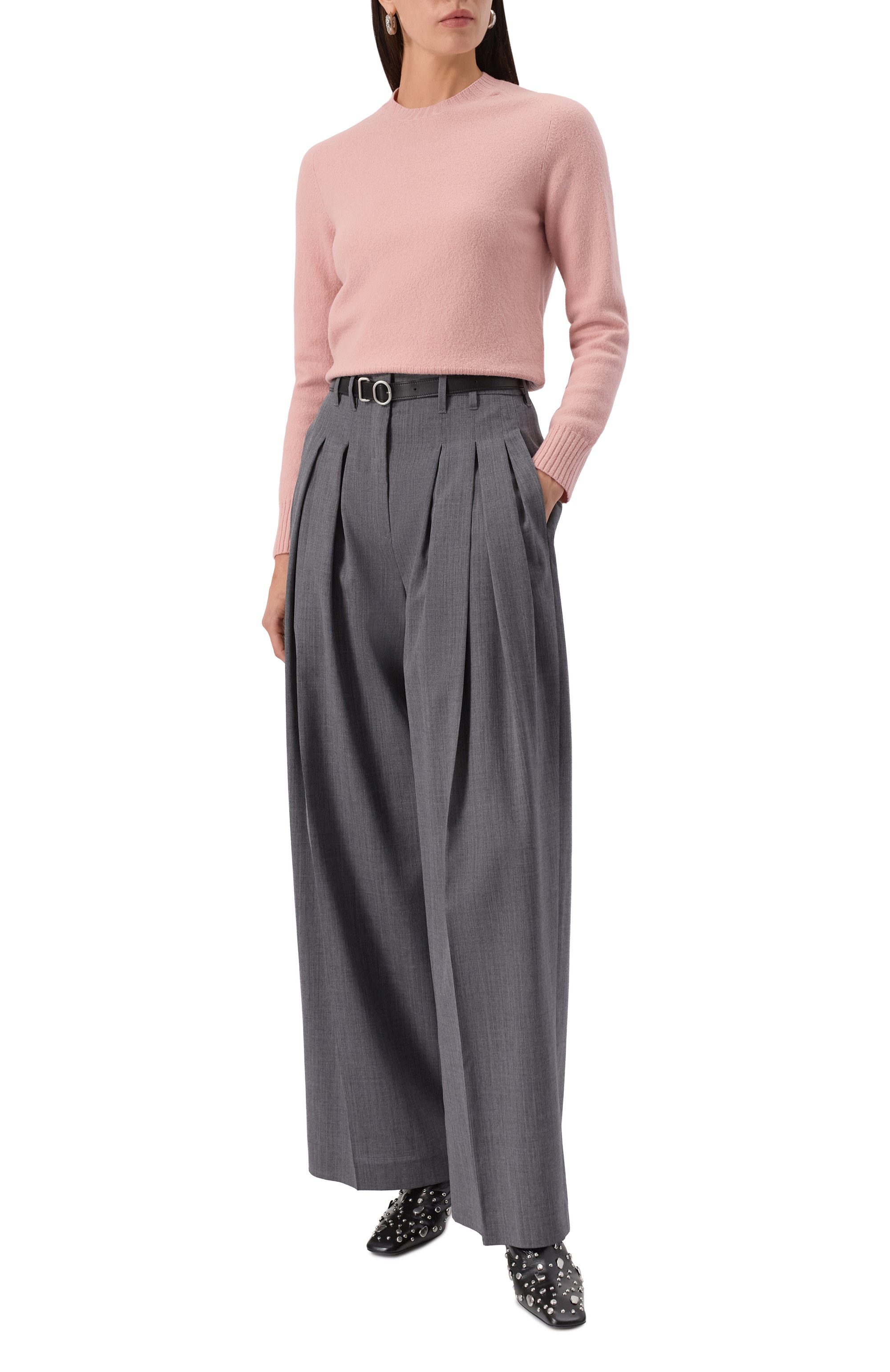 Шерстяной свитер JIL SANDER, арт. J01GP0103/J14603, фото 2