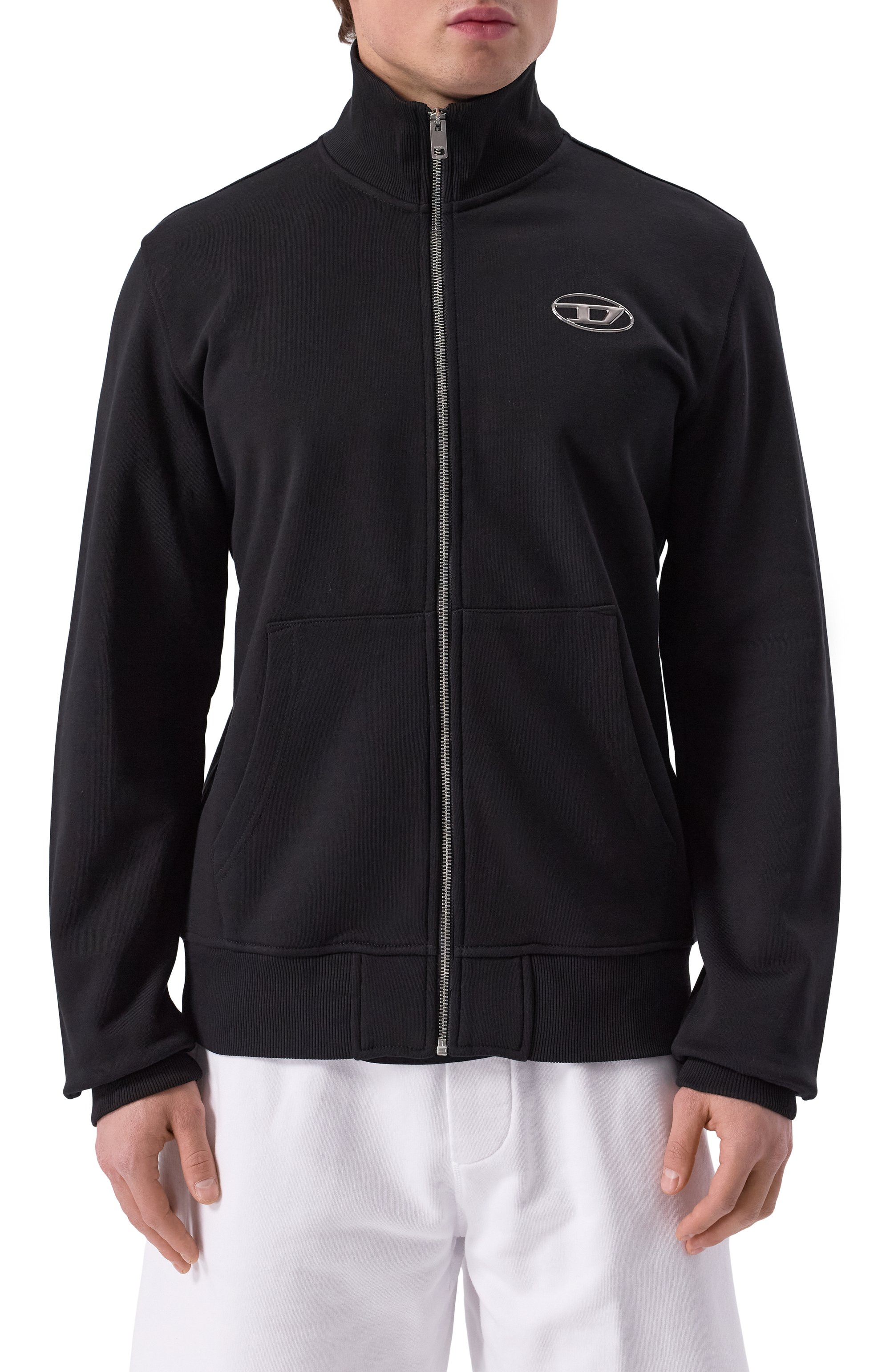 Хлопковая толстовка DIESEL, арт. A11439/0BMBJ, фото 3