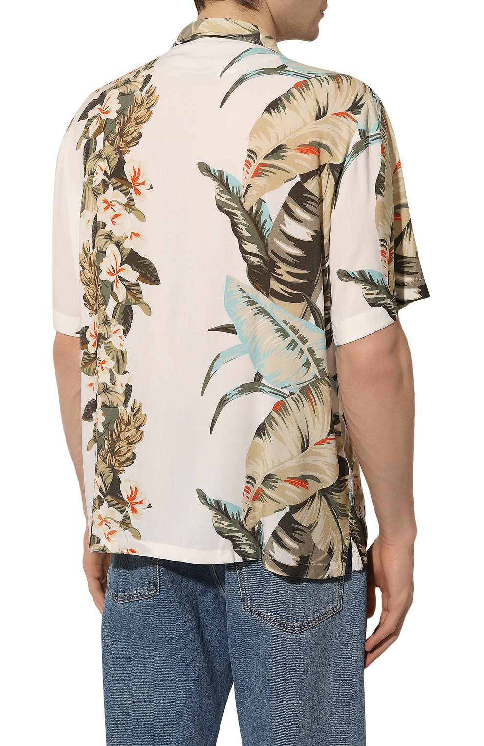 Рубашка из вискозы BOSS ORANGE, арт. 50489217, фото 4