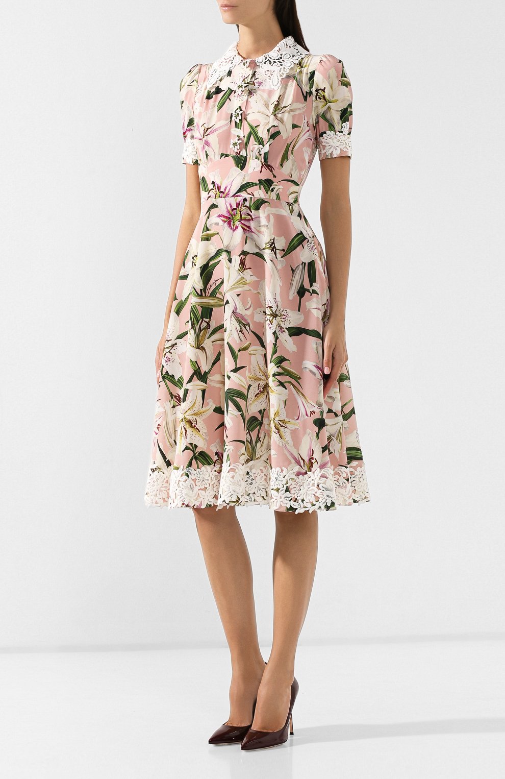 Шелковое платье DOLCE & GABBANA, арт. F6E4NZ/HS15F, фото 3