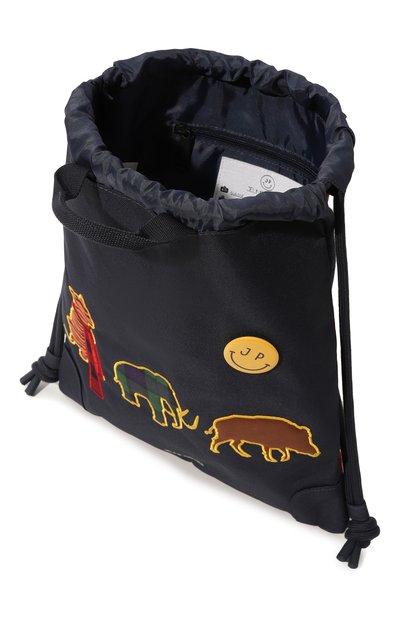 Текстильный рюкзак JEUNE PREMIER темно-синего цвета по цене 7910 руб., арт. Ci023205, фото 3 Текстильный рюкзак JEUNE PREMIER, арт. Ci023205, фото 3