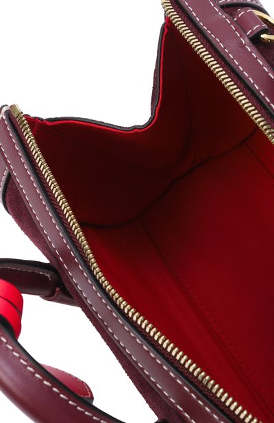 Сумка bcbg mini LANCEL бордового цвета по цене 81950 руб., арт. A13692, фото 5 Сумка bcbg mini LANCEL, арт. A13692, фото 5