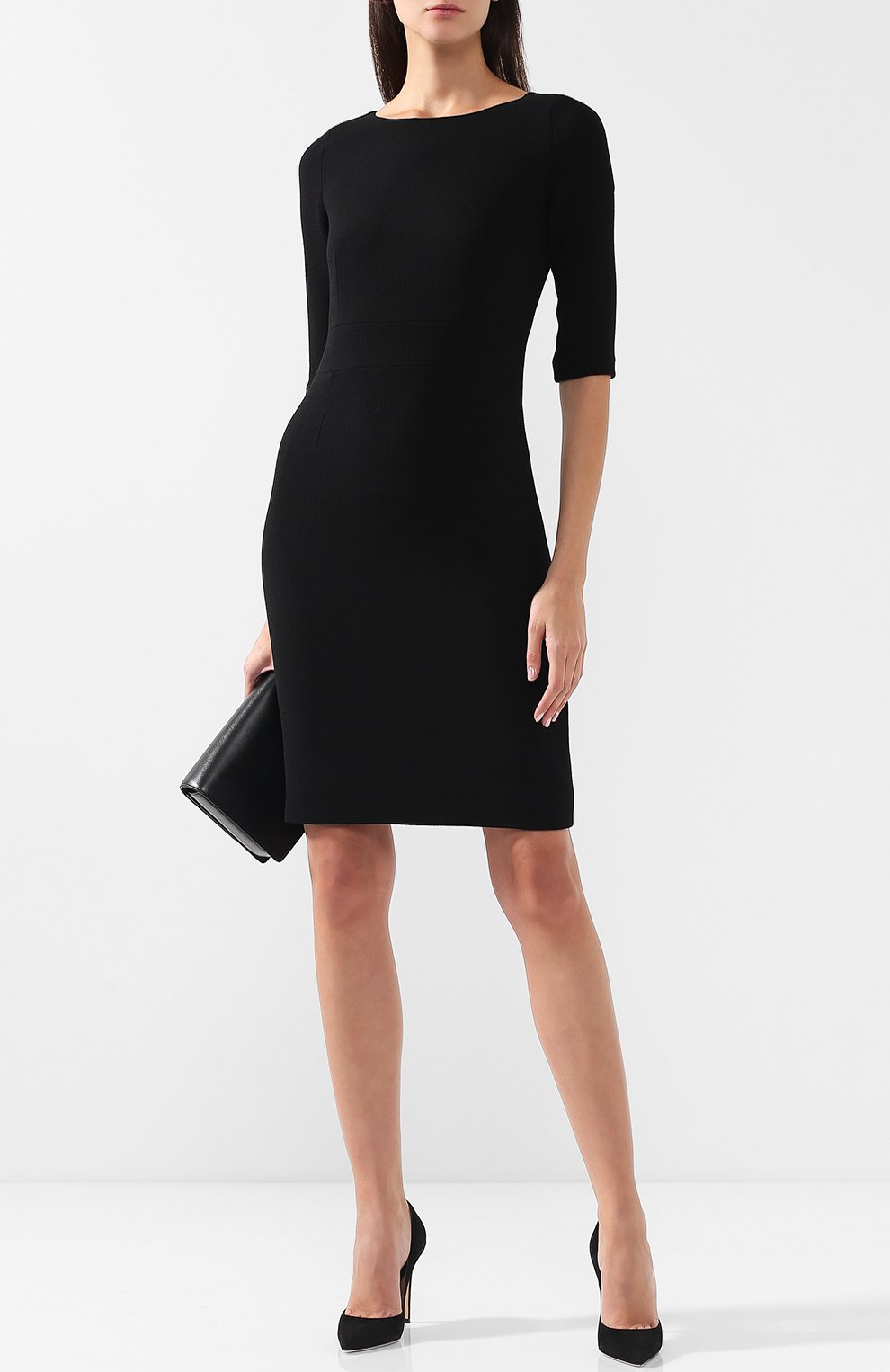 Шерстяное платье KITON, арт. D44324K05P54, фото 2