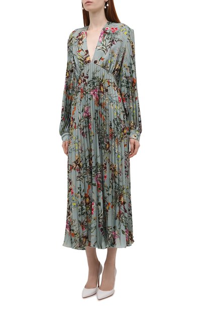 Платье LOOM BY RODINA зеленого цвета по цене 45000 руб., арт. LBR/FW-DRGE122, фото 3 Платье LOOM BY RODINA, арт. LBR/FW-DRGE122, фото 3
