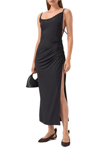 Балетки bow tie AQUAZZURA, арт. DNNFLAA0/FMS, фото 3