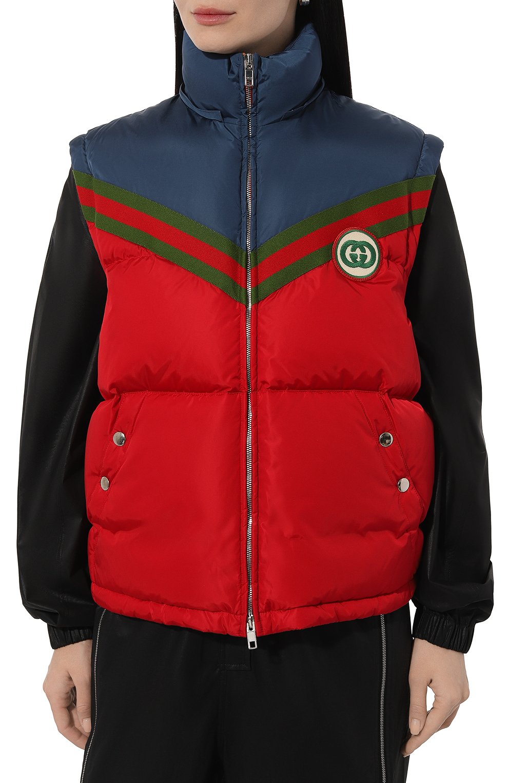 Пуховик со съемными рукавами GUCCI, арт. 691948/Z9AAA, фото 6